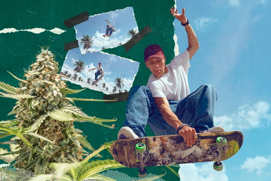 Skateboard & cannabis : un lien qui roule depuis des décennies